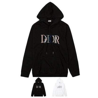 CD Floral Logo Hoodie