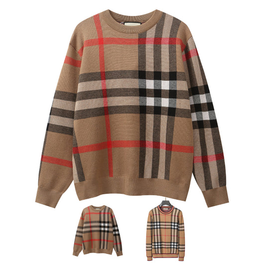 Vintage Check Sweater