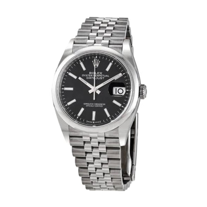 DateJust "Jubilee Black Dial"