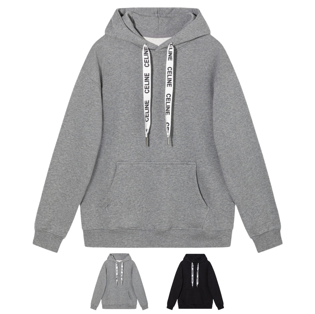 Loose Hooded Sweatshirt