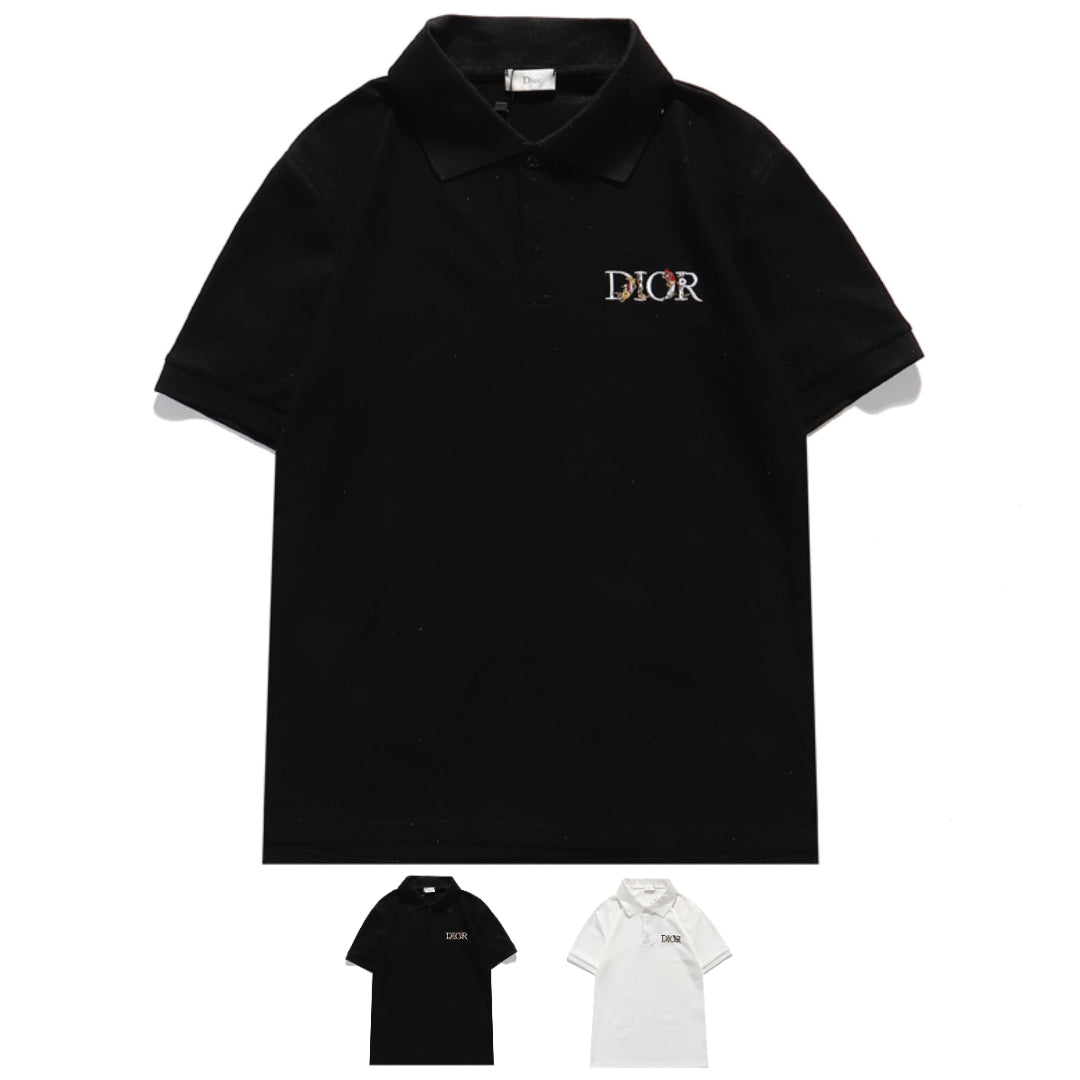 CD Floral Logo Polo Shirt