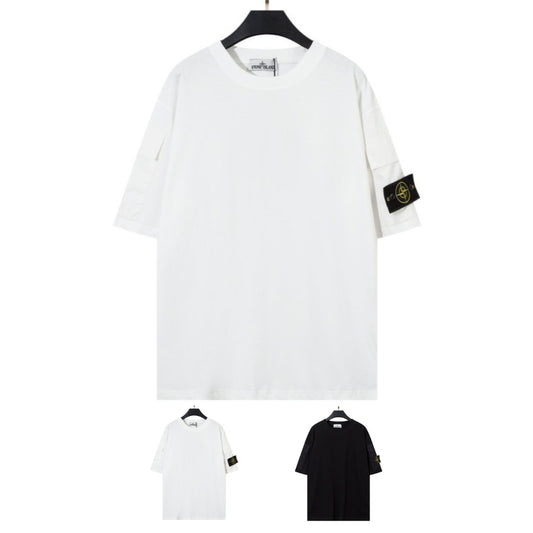 Patch Sleeve Logo T-shirt