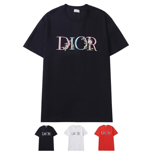 CD Floral Logo T-Shirt