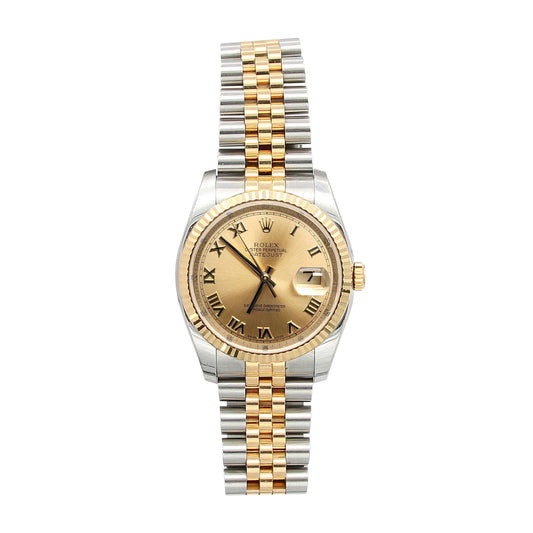 DateJust "Champagne Roman"