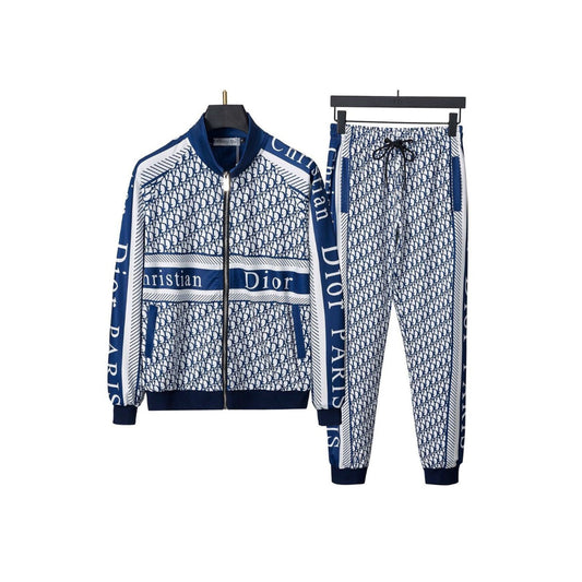 Oblique Jacquard Logo Jacket + Pant