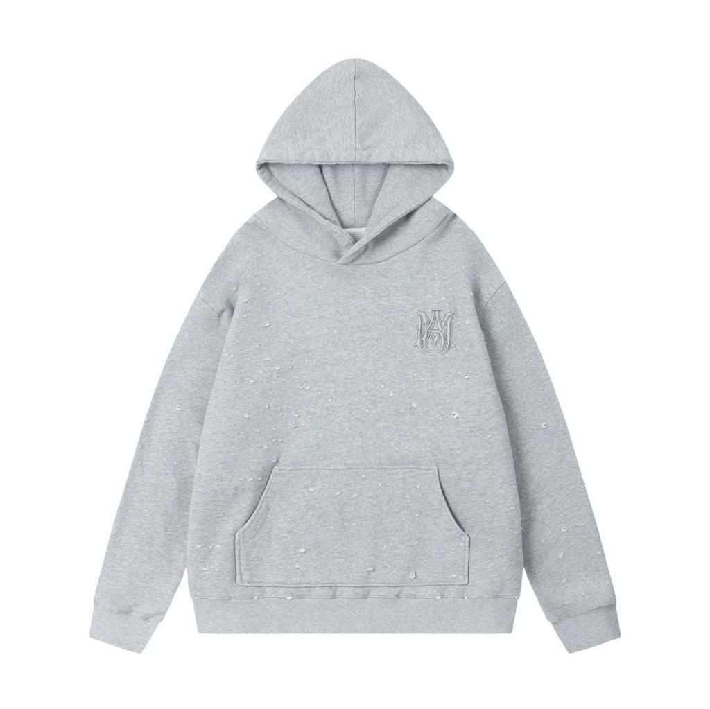 Ma Bar Embroidered Logo Hoodie