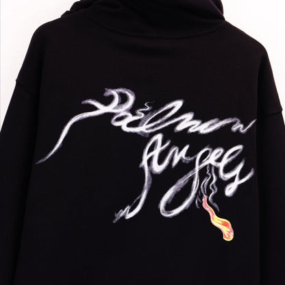 Foggy Back Print Hoodie