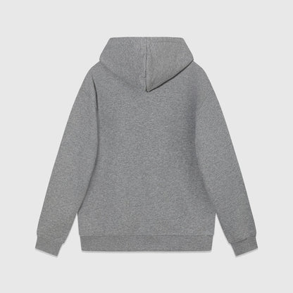 Loose Hooded Sweatshirt