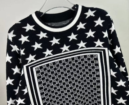 Mini Monogram Stars Sweater