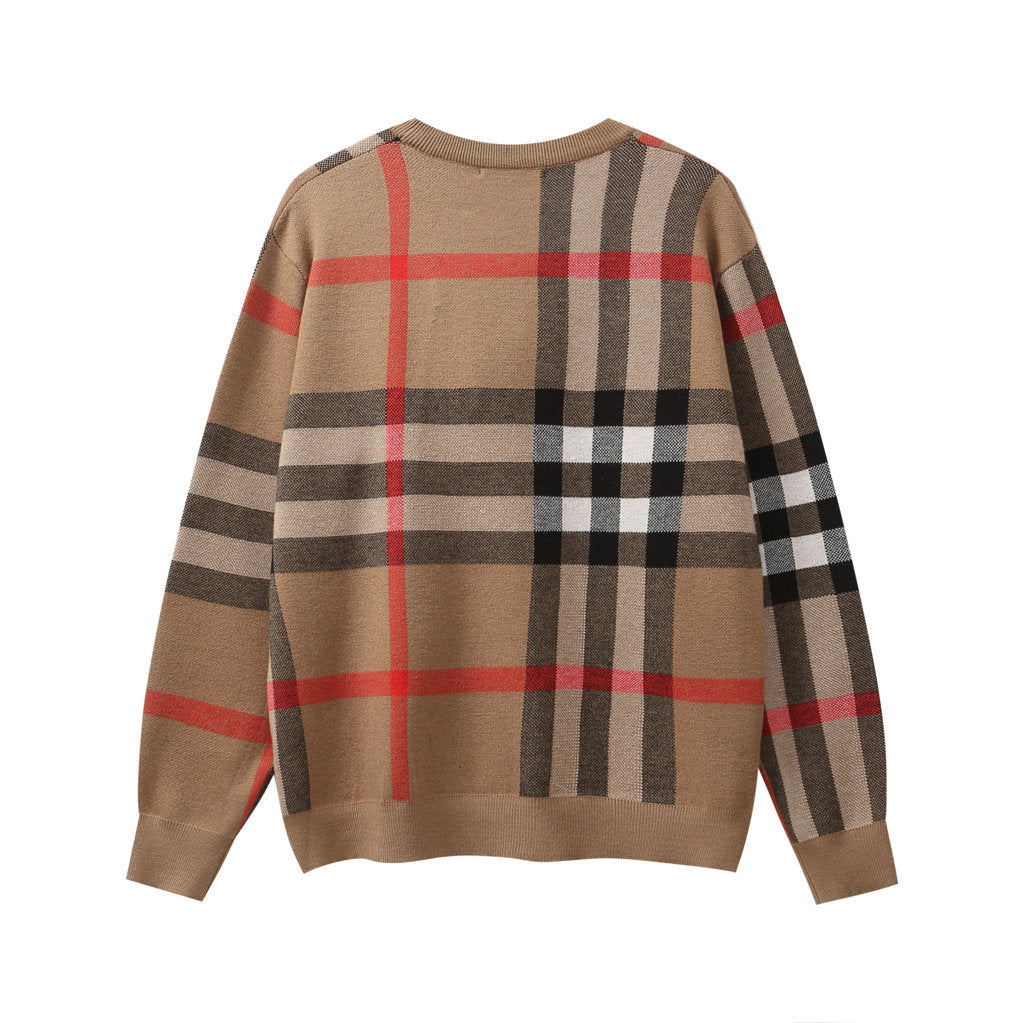 Vintage Check Sweater