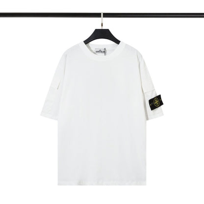 Patch Sleeve Logo T-shirt